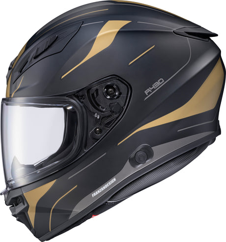 Exo R430 Full Face Helmet Cutlass Black/Gold 2x