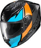 Exo R330 Full Face Helmet Hawker Light Blue 2x
