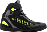 Sabre Moto Shoe Ce Boot Blk/Gry/Flo Yellow Sz 7