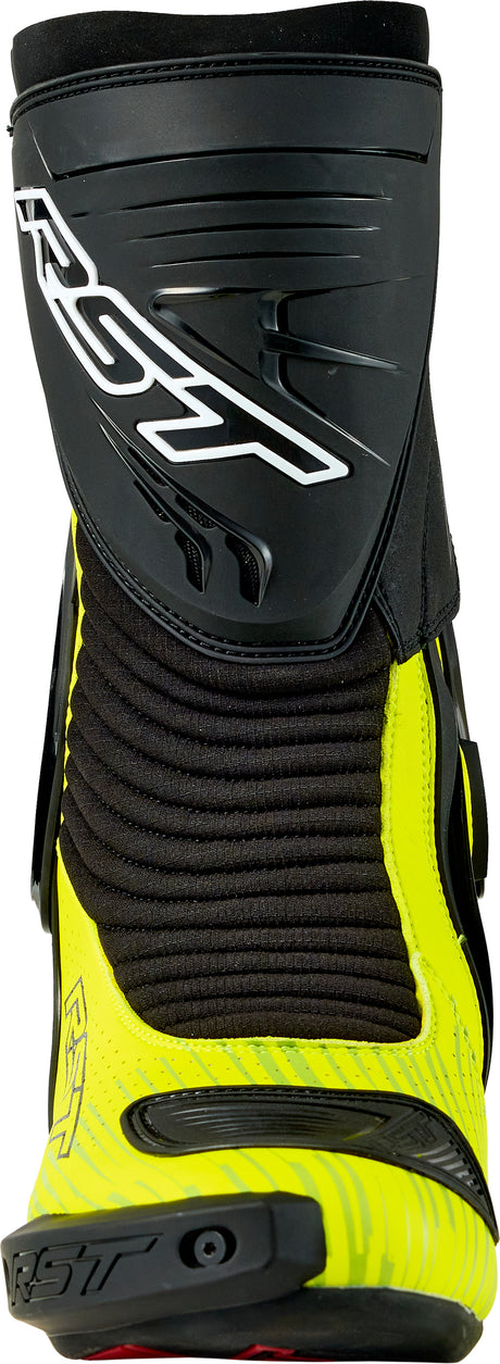 Tractech Evo D3o Boot Black/Flo Yellow 13