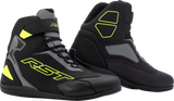 Sabre Moto Shoe Ce Boot Blk/Gry/Flo Yellow Sz 7
