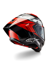 Alpinestars Supertech R10 Helmet – Element (Carbon / Red / White)