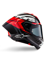 Alpinestars Supertech R10 Helmet – Element (Carbon / Red / White)