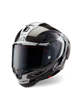 Alpinestars Supertech R10 Helmet – Element (Carbon / Silver / Black)