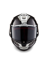 Alpinestars Supertech R10 Helmet – Element (Carbon / Silver / Black)