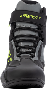 Sabre Moto Shoe Ce Boot Blk/Gry/Flo Yellow Sz 7