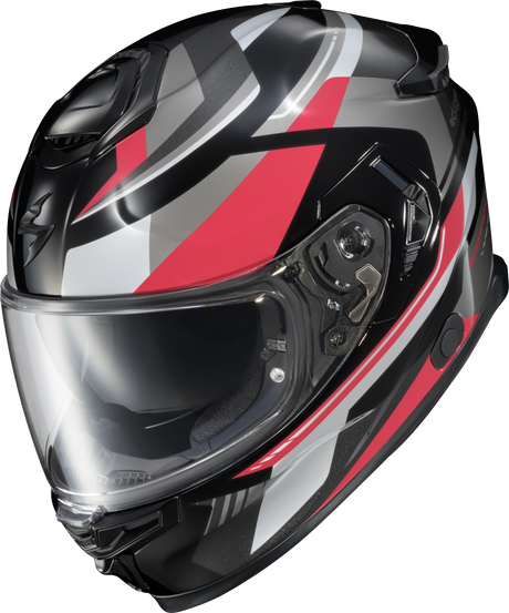 Exo Eclipse Full Face Helmet Lunar Red/White/Black 2x