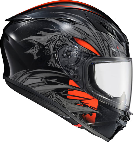 Exo R430 Full Face Helmet Wyvern Blk/Red 2x