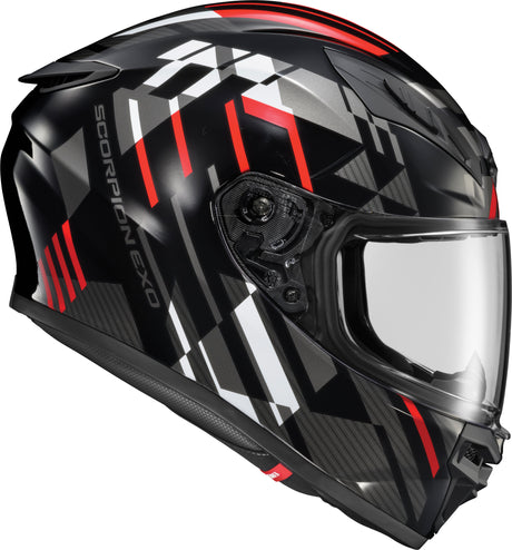 Exo R430 Full Face Helmet Paradox Red 2x