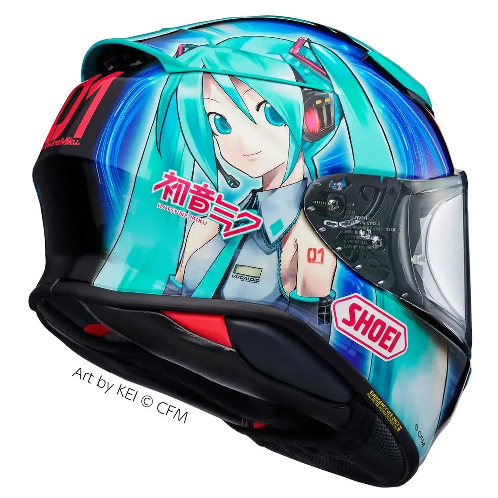 Shoei RF-1400 Hatsune Miku - TC4 Limited Edition