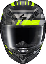 Exo R430 Full Face Helmet Paradox Hi Viz 2x