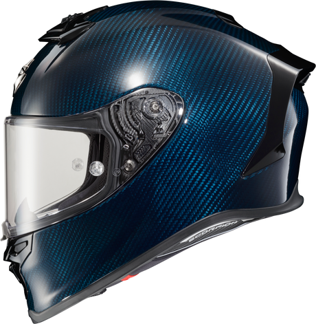 Exo R1 Air Full Face Helmet Carbon Blue 2x