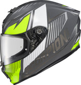 Exo R330 Full Face Helmet Hawker Hi Viz 2x
