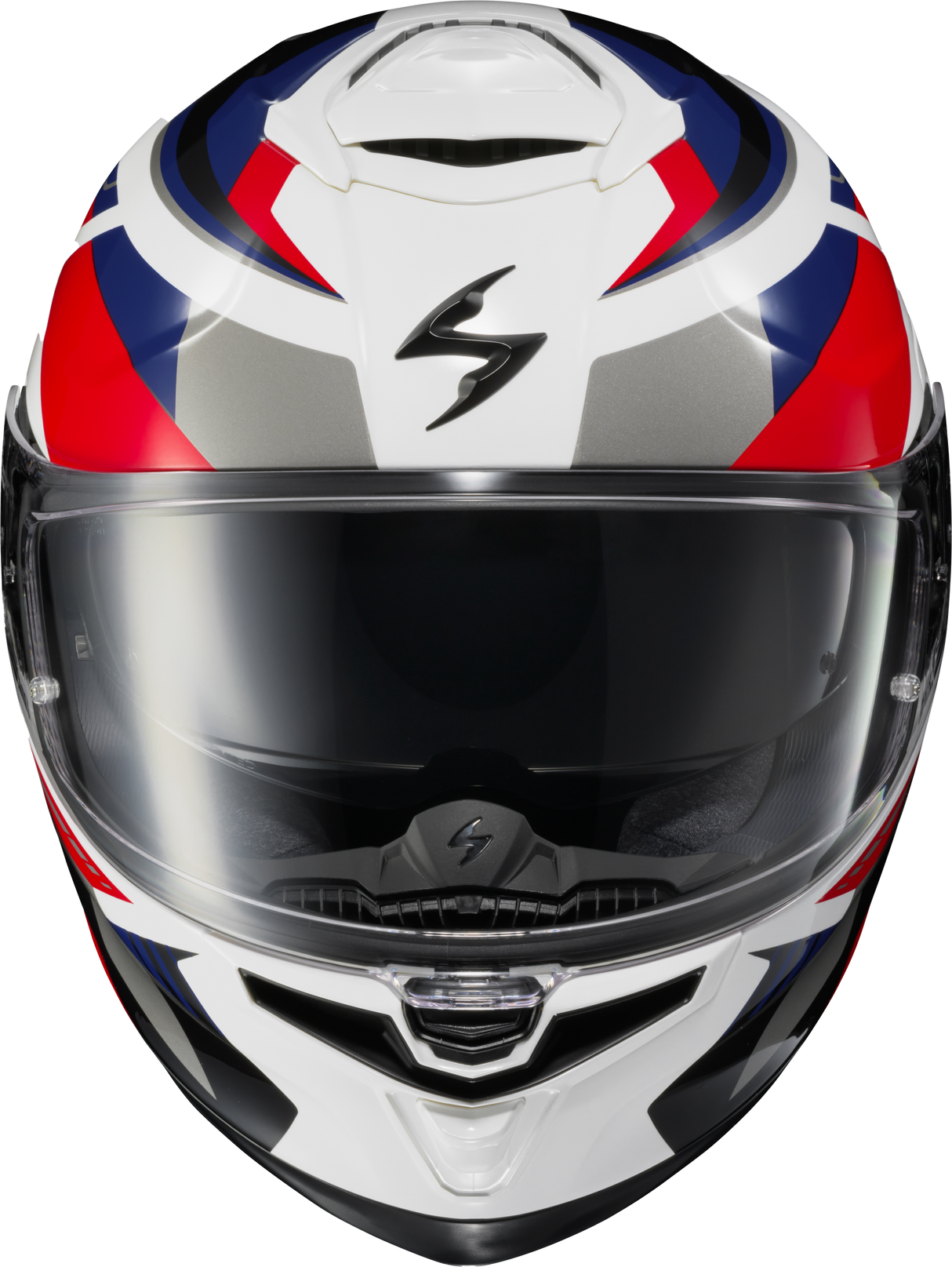 Exo Eclipse Full Face Helmet Lunar White/Red/Blue 2x