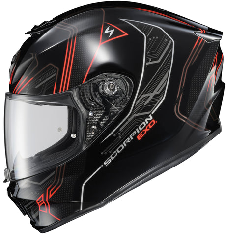 Exo R330 Full Face Helmet Bendr Red 2x