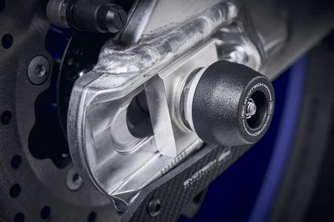 Evotech Performance Rear Axle Sliders – Yamaha R1 / R1M (2015–2025+)