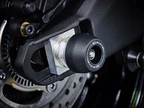 Evotech Performance Rear Axle Sliders – Kawasaki Ninja ZX-10R / ZX-10RR (2016–2025+)
