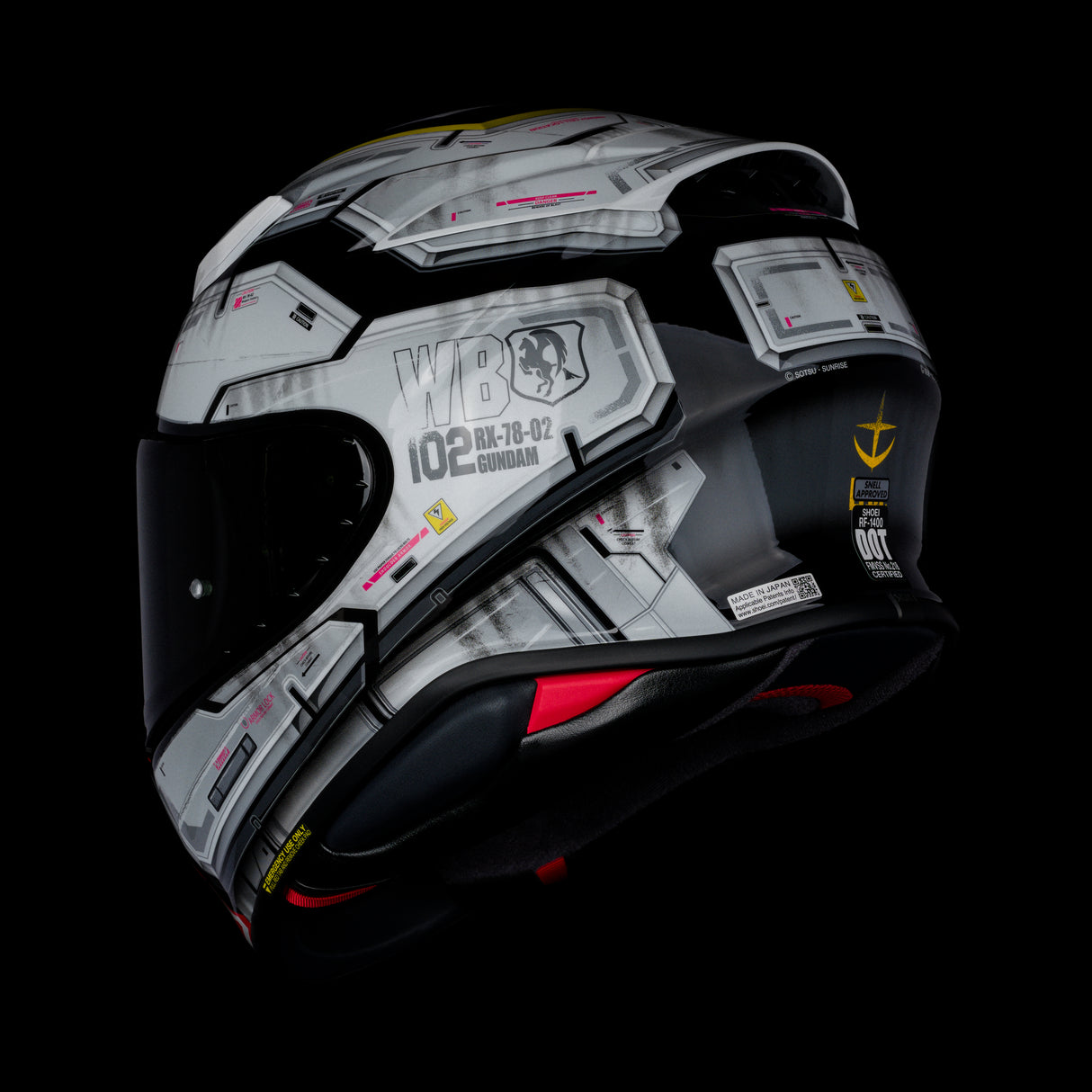 Shoei RF-1400 RX-78-02 Gundam - Limited Edition