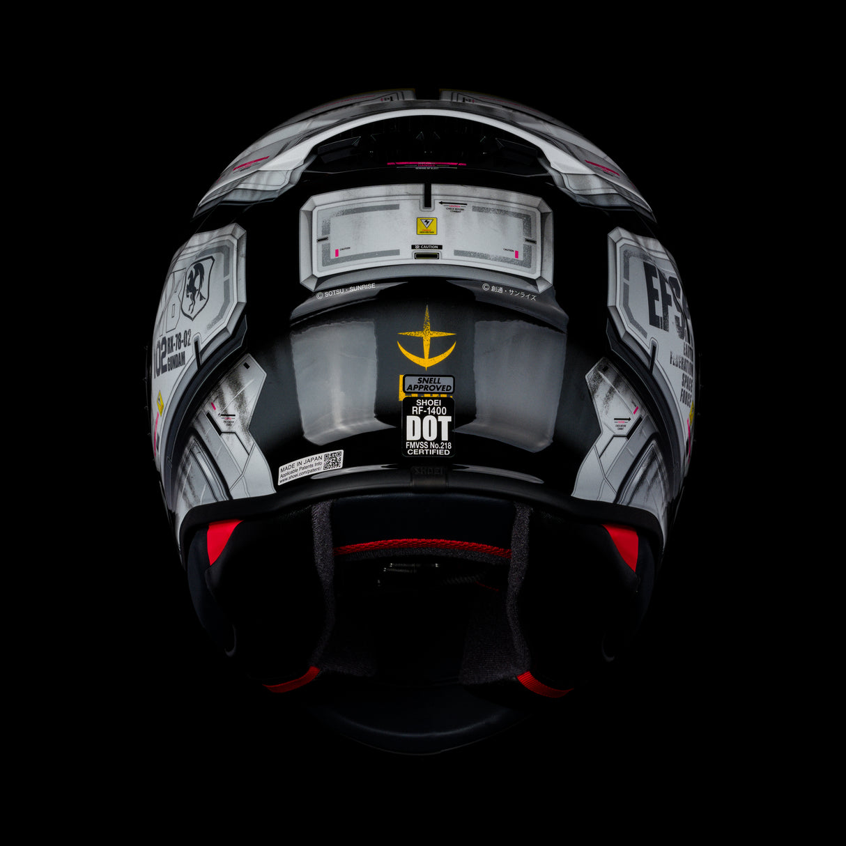 Shoei RF-1400 RX-78-02 Gundam - Limited Edition