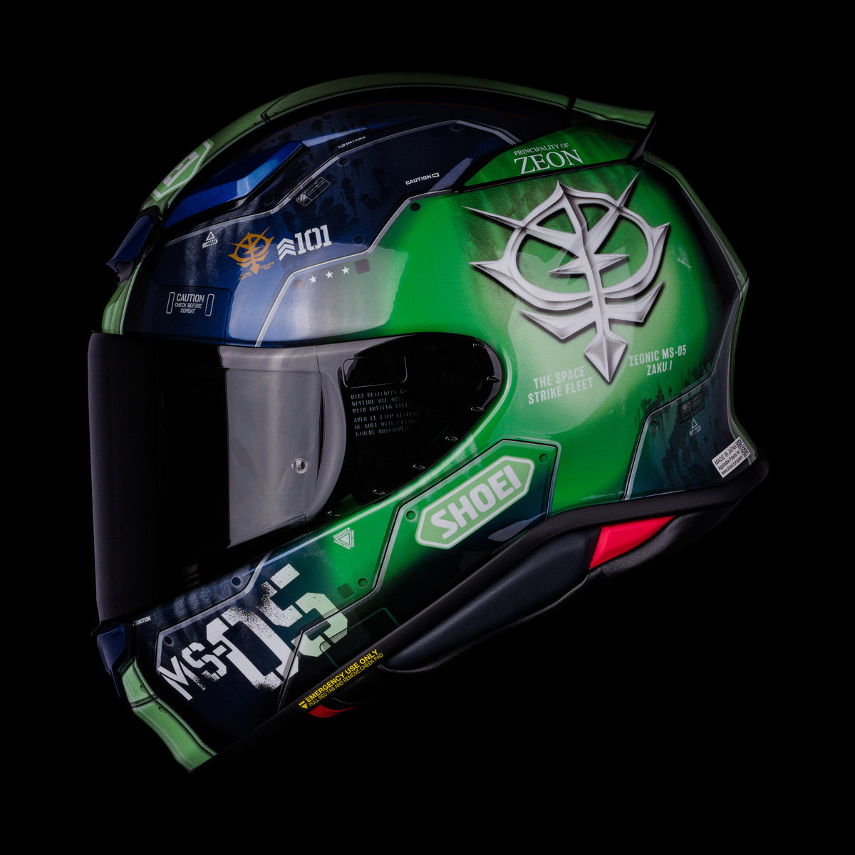 Shoei RF-1400 MS-05 Zaku I - Limited Edition