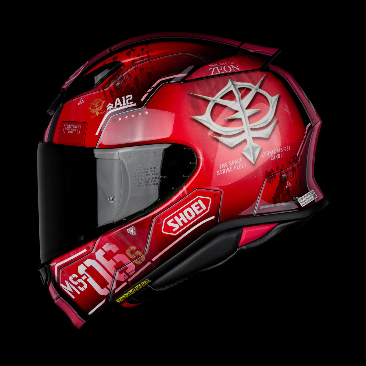 Shoei RF-1400 MS-06S Char's Zaku II - Limited Edition