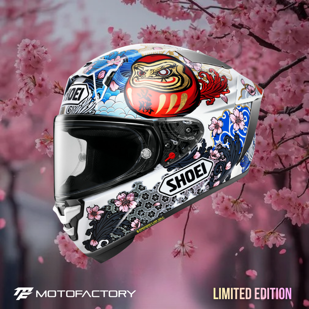 Shoei X-15 Helmet – Marquez Motegi 5 – MotoFactory Parts