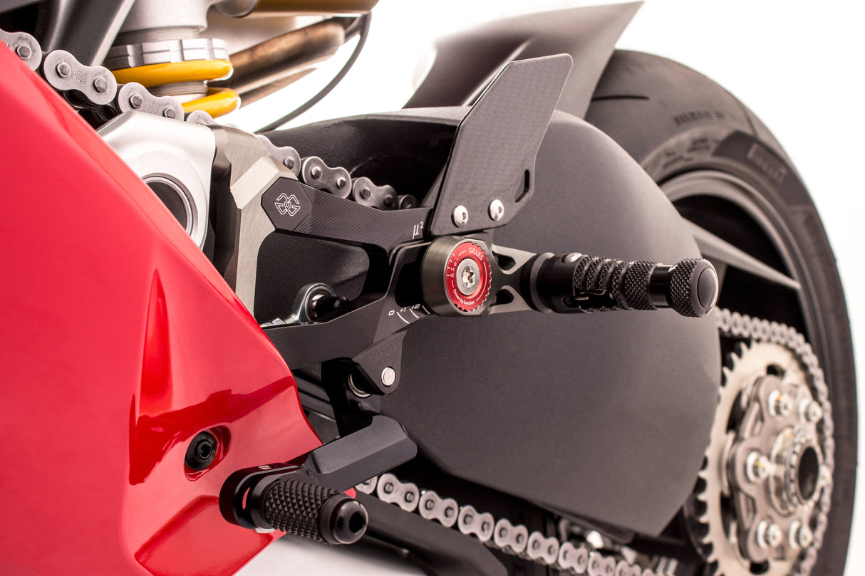 Gilles Tooling MUE2 Rearset – Ducati Panigale V4 / V4S / V4R (2018–2024)