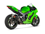 Akrapovic Carbon Slip-On Exhaust – Kawasaki ZX-10R / ZX-10RR (2021–2025+)