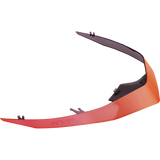 Rear Left Quarter View of Iridium Red TT-REVO Spoiler Extension