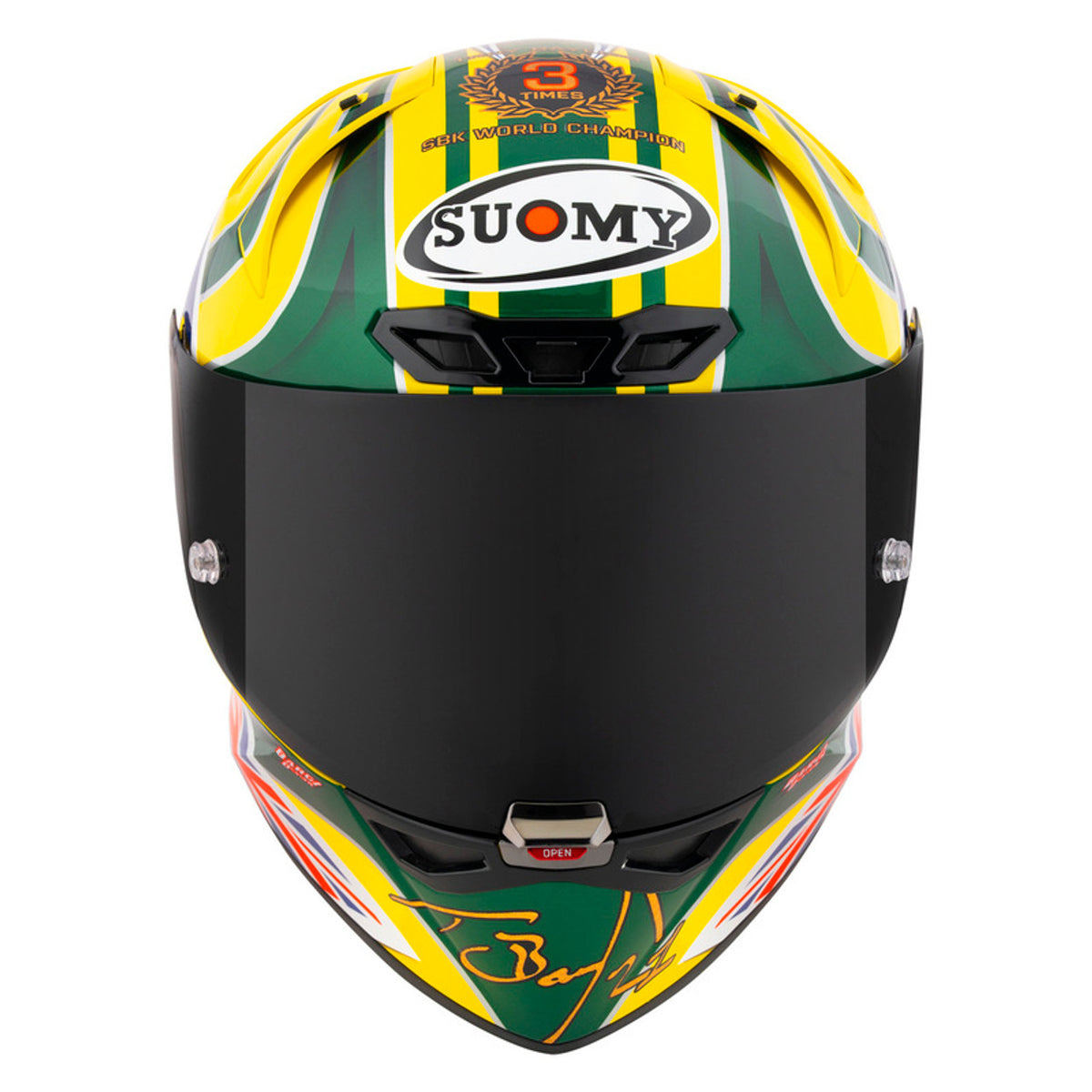 Troy Racing Replica Suomy S1‑XR Troy Bayliss Replica 2005 – MotoFactory Parts