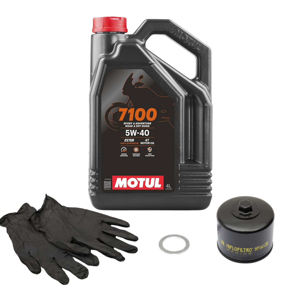 Motul 7100 Full Synthetic 5W-40 Oil Change Kit – BMW S1000RR / M1000RR (2020–2025)