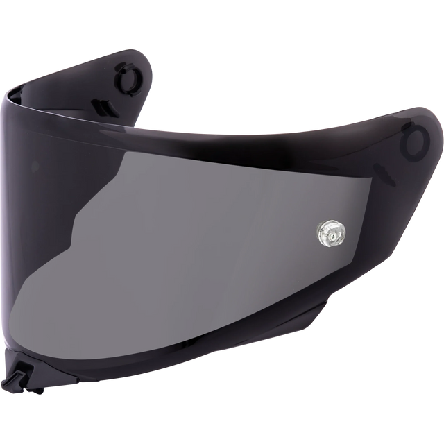 Front Quarter View of TT-REVO Dark Smoke Visor