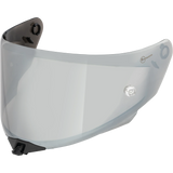 Front Quarter View of TT-REVO Black Chrome Visor