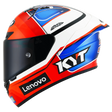 Left Side view of KYT NZ-Race Pirro Replica Motorcycle Helmet