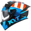 Left Side View of KYT R2R Straight Motorcycle Helmet