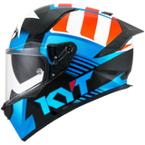Left Side View of KYT R2R Straight Motorcycle Helmet