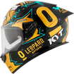 Front Left View of KYT R2R Masia World Champion 2023 Replica Motorcycle Helmet