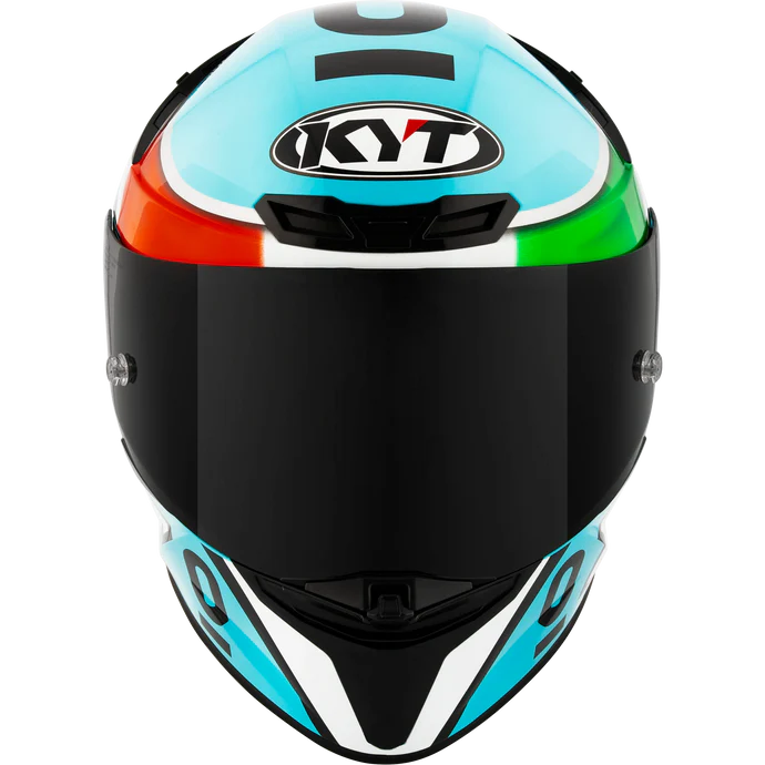 KYT TT Revo Helmet – Leopard Replica Tri-Color
