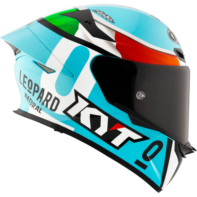 KYT TT Revo Helmet – Leopard Replica Tri-Color