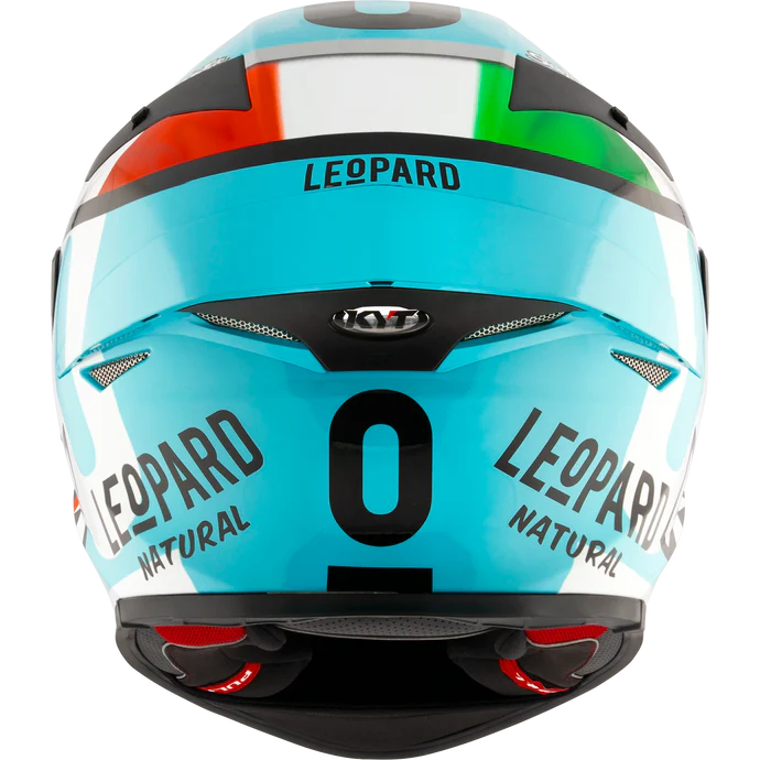 KYT TT Revo Helmet – Leopard Replica Tri-Color