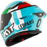 KYT TT Revo Helmet – Leopard Replica Tri-Color
