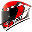 Left Side View of KYT TT-REVO Bayliss Replica Motorcycle Helmet