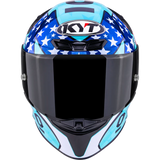 KYT TT Revo Helmet – Leopard Americas Special Edition