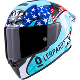 KYT TT Revo Helmet – Leopard Americas Special Edition
