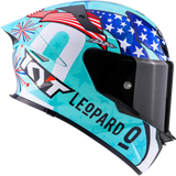 KYT TT Revo Helmet – Leopard Americas Special Edition