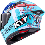 KYT TT Revo Helmet – Leopard Americas Special Edition