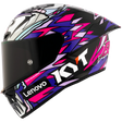 Left Side View of KYT KX-1 Bastianini 2023 Replica Motorcycle Helmet