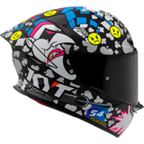 KYT TT Revo Helmet - Riccardo Rossi 2022 Replica