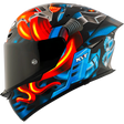 Left Side View of Front Left View of KYT TT-REVO Magnet Motorcycle Helmet