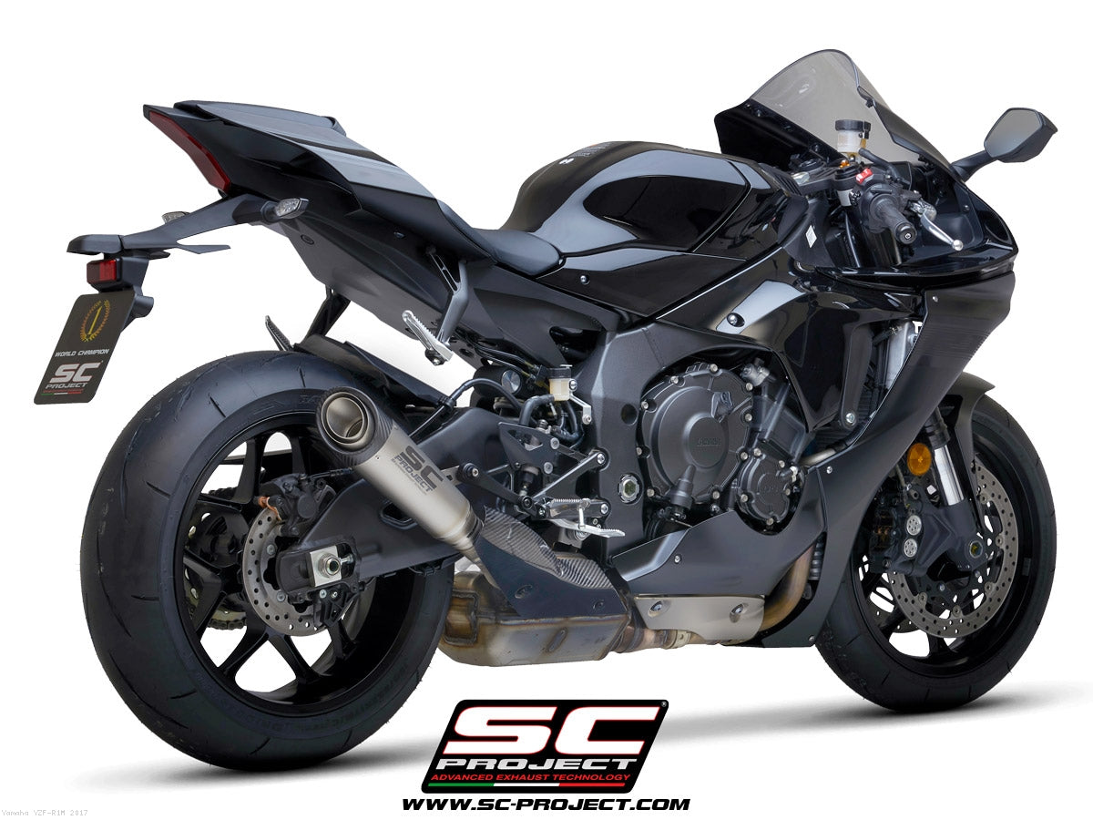 SC-Project S1 Slip On Exhaust (Yamaha R1/M 2015-2024)